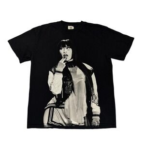 Nicki Minaj Barbz Merchandise Rap Tee Black Large Heavyweight Cotton T-Shirt